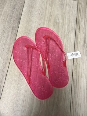 Ancient Greek Sandals Hot Pink Jelly Thong Sandals